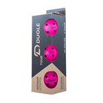 Bóng Pickleball DUOLE DL-40 Hồng (Hộp 3 Quả)